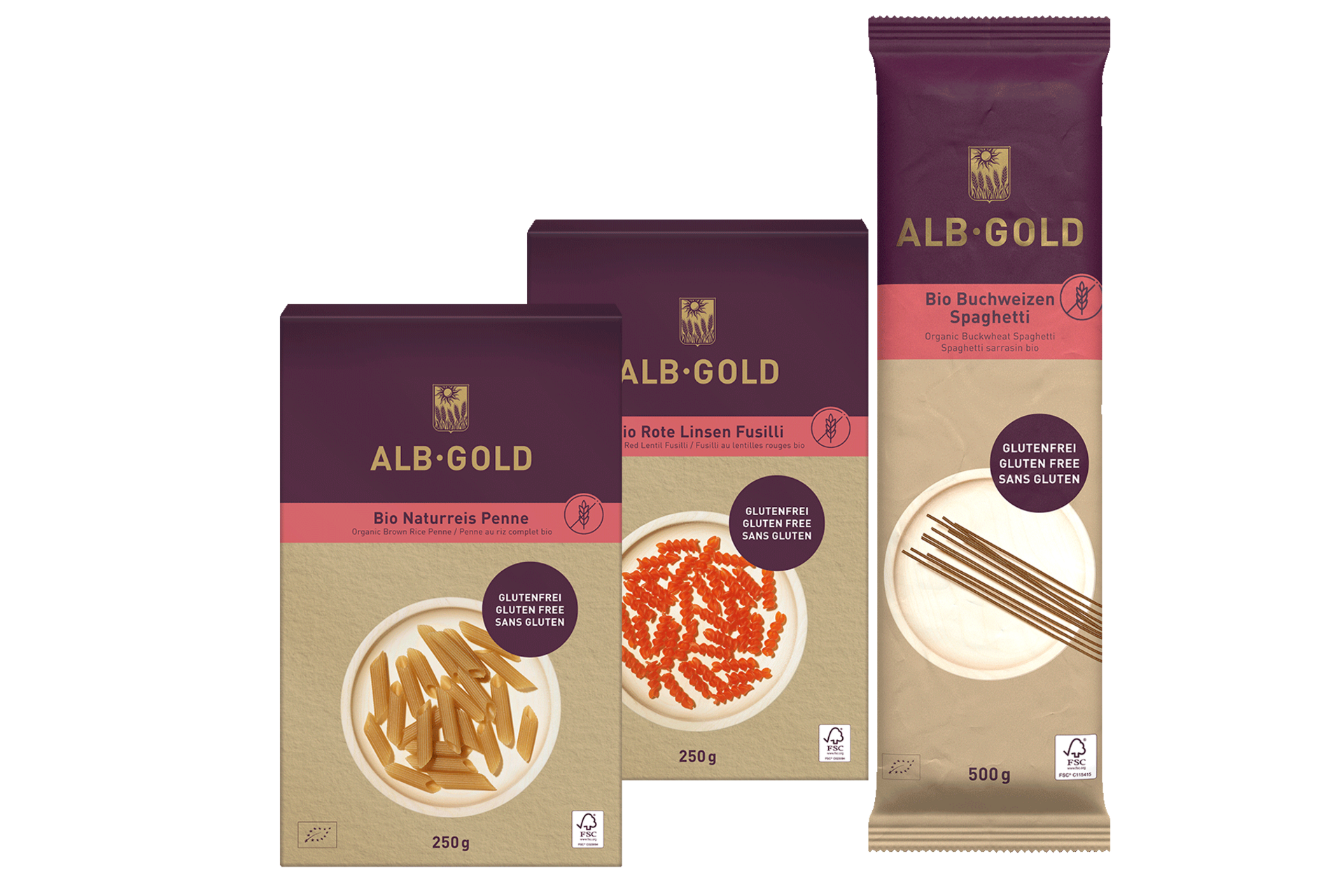 Composing Glutenfree Products of ALB-GOLD