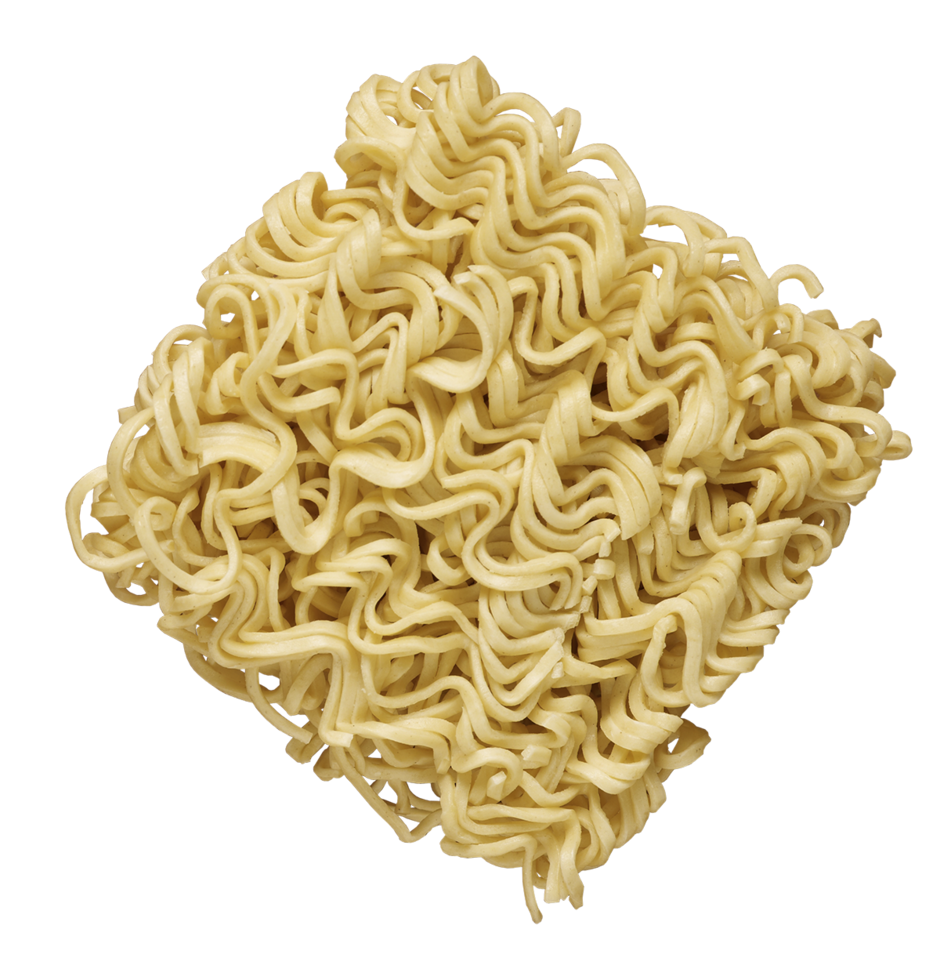 Bild eines Nudelkuchens der Mie-Noodles