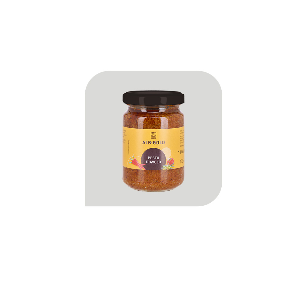 Abbildung des ALB-GOLD Pesto Rosso